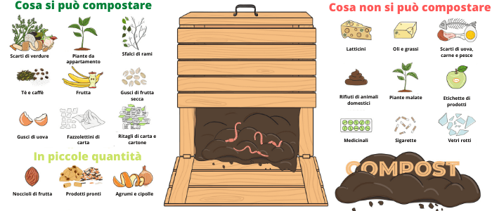Cosa non si può compostare Istruzioni per il compostaggio